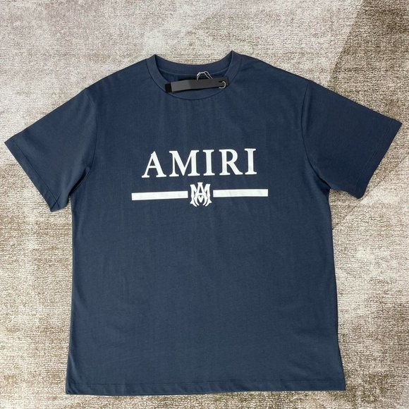 AMIRI cotton dust-proof fabric T-shirt short sleeve